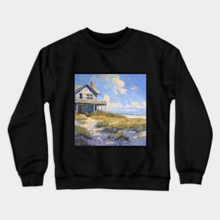 Beachfront Living Art Crewneck Sweatshirt